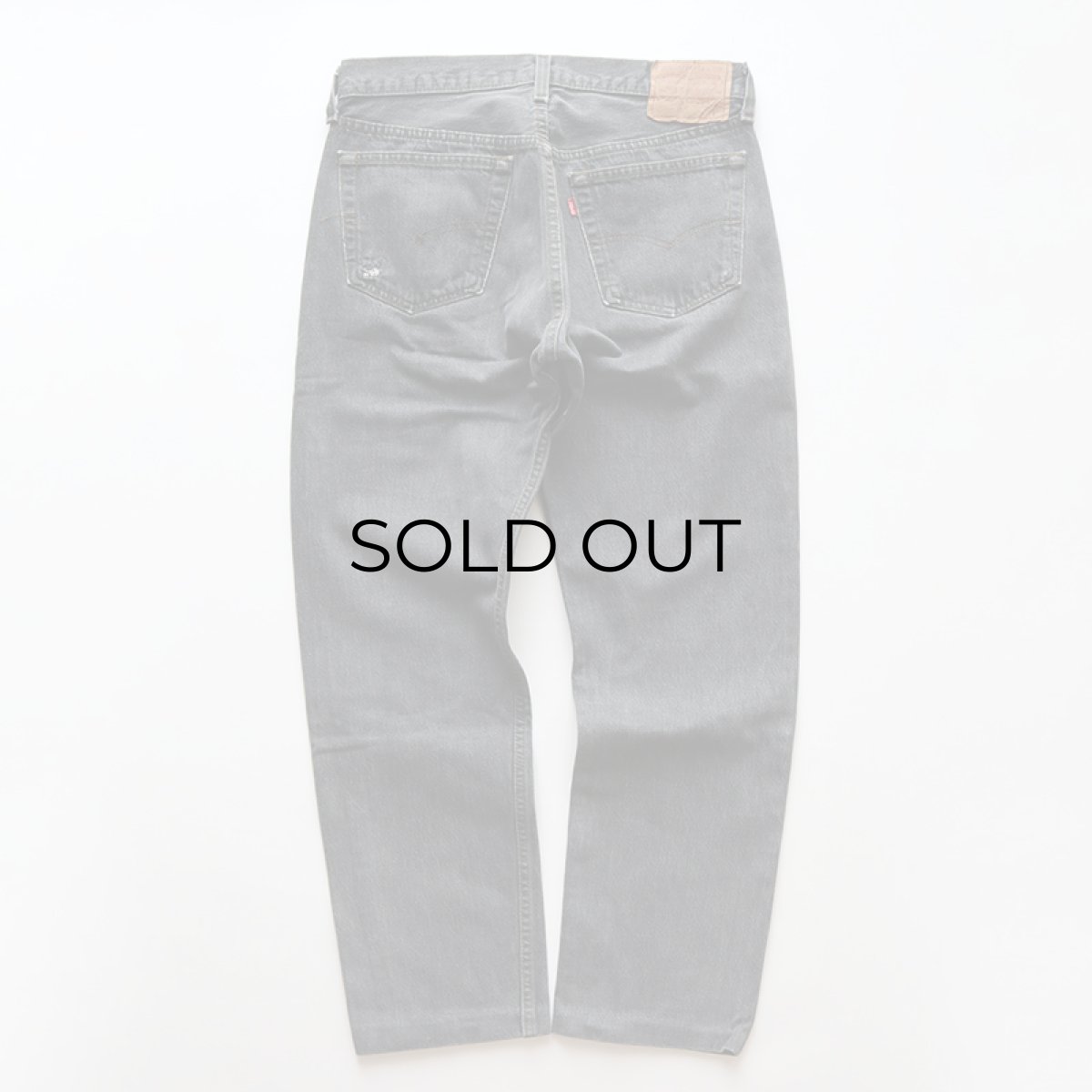 画像3: LEVI'S 501 BLACK DENIM PANTS "made in USA" 【W32 x L28.5 程度】 (3)