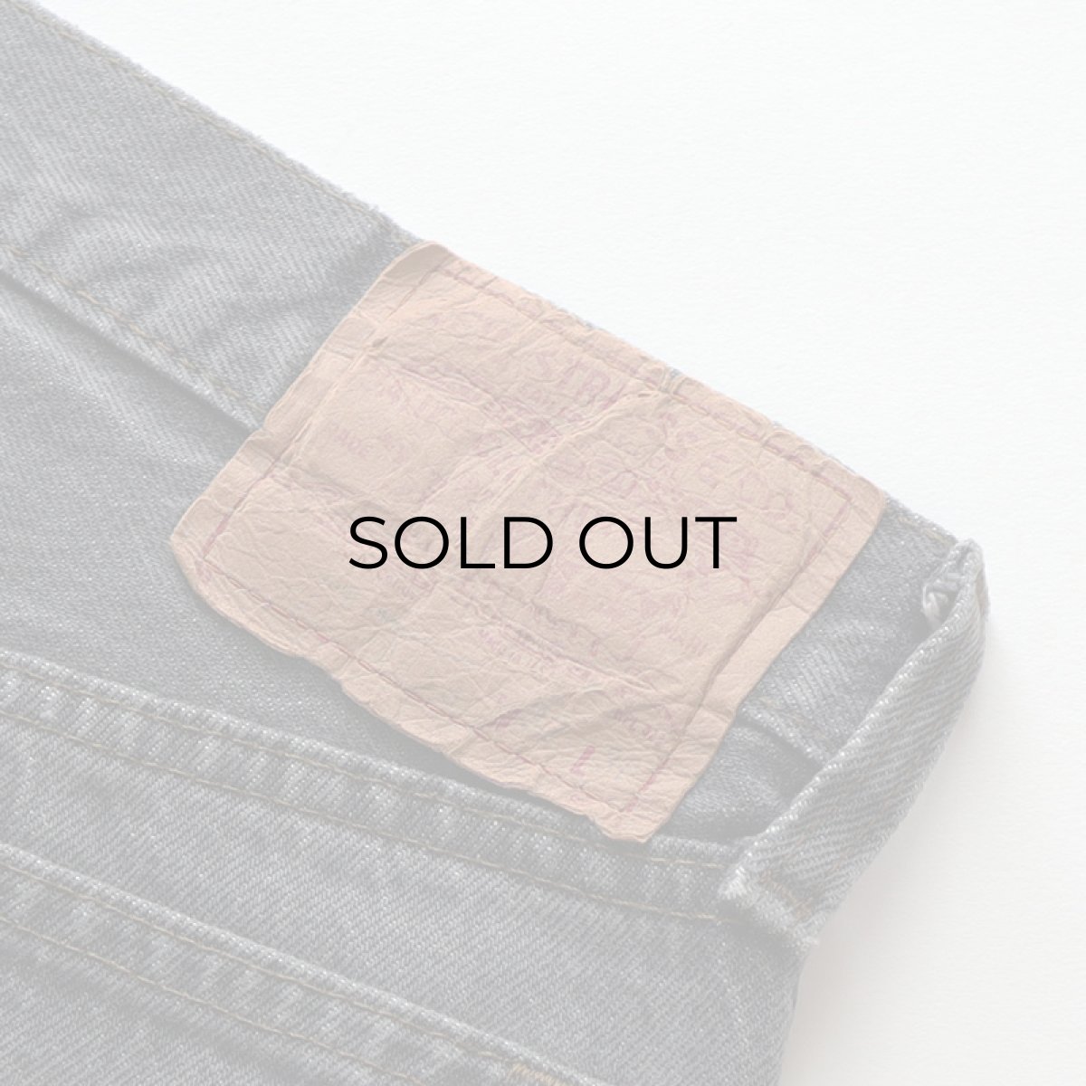 画像7: LEVI'S 501 BLACK DENIM PANTS "made in USA" 【W32 x L28.5 程度】 (7)