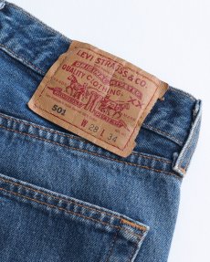 画像7: LEVI'S 501 DENIM PANTS "made in USA" 【W28 x L34 程度】 (7)