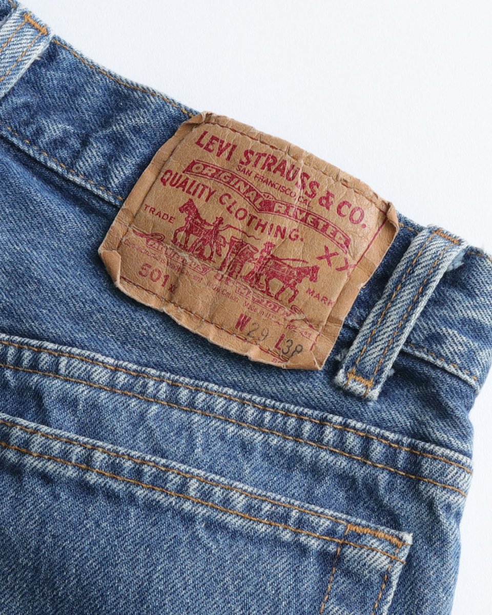 画像7: LEVI'S 501 DENIM PANTS "made in USA" 【W29 x L34 程度】 (7)