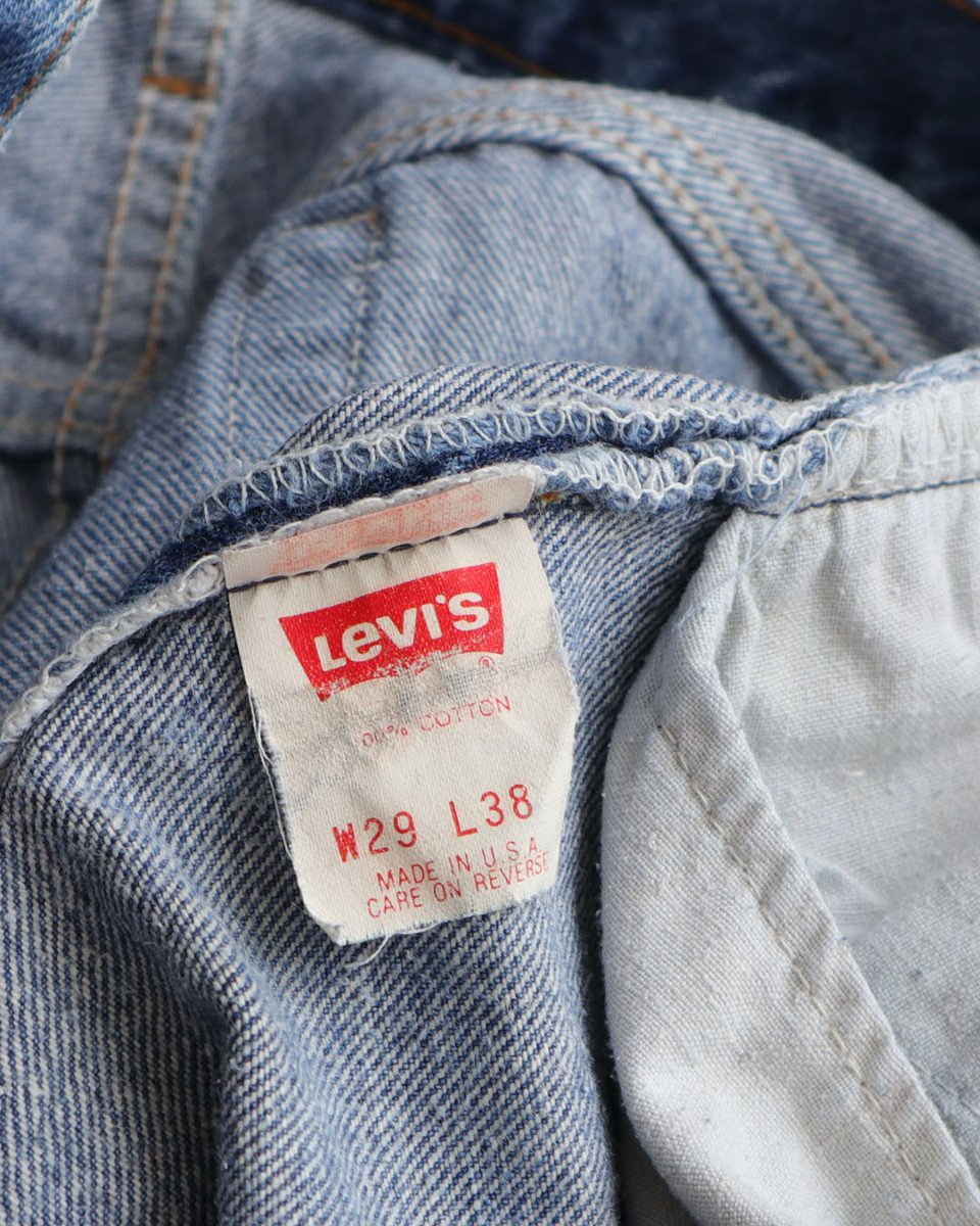 画像9: LEVI'S 501 DENIM PANTS "made in USA" 【W29 x L34 程度】 (9)