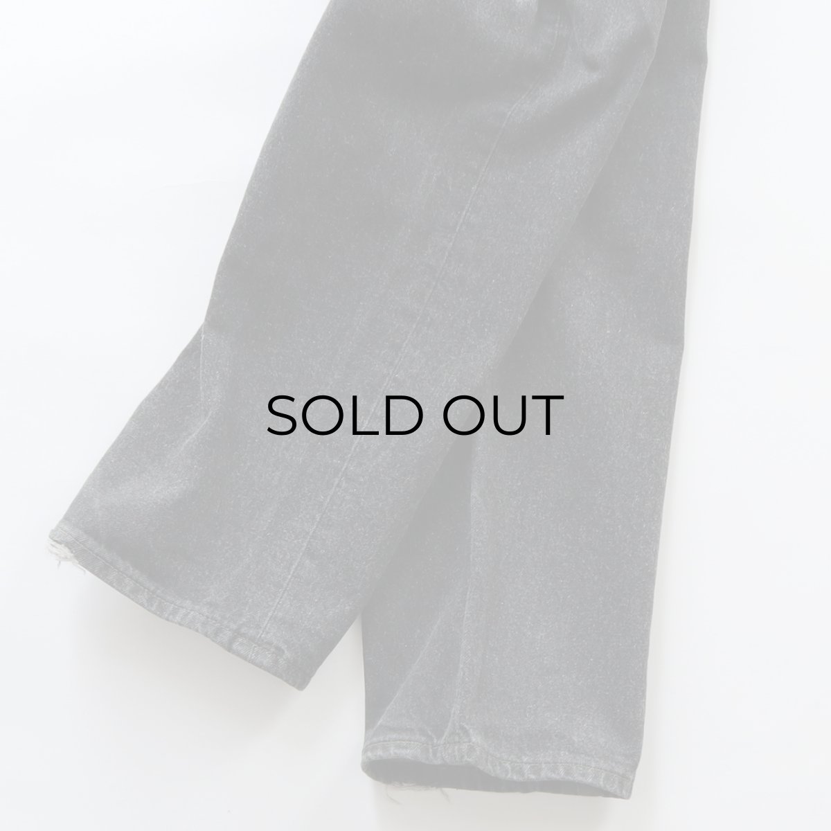 画像7: LEVI'S 501 BLACK DENIM PANTS "made in USA" 【W38 x L32 程度】 (7)