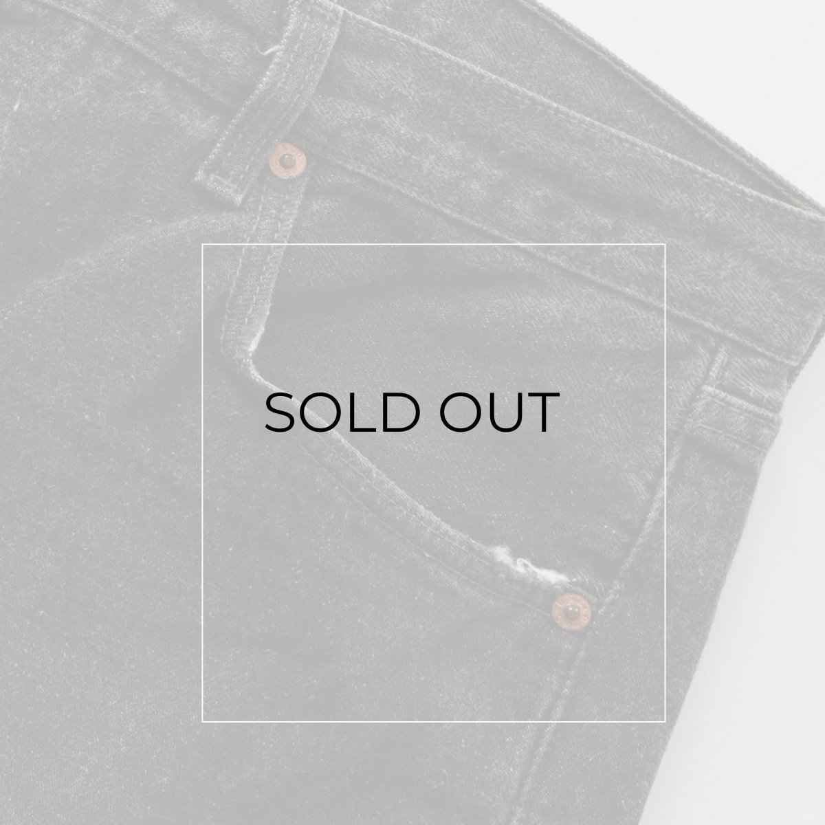 画像13: LEVI'S 501 BLACK DENIM PANTS "made in USA" 【W38 x L32 程度】 (13)