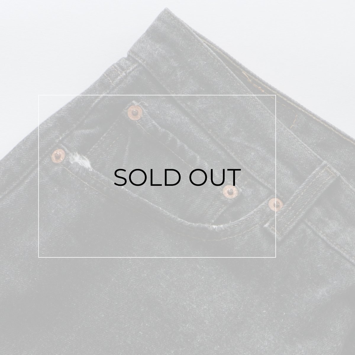 画像12: LEVI'S 501 BLACK DENIM PANTS "made in USA" 【W38 x L32 程度】 (12)