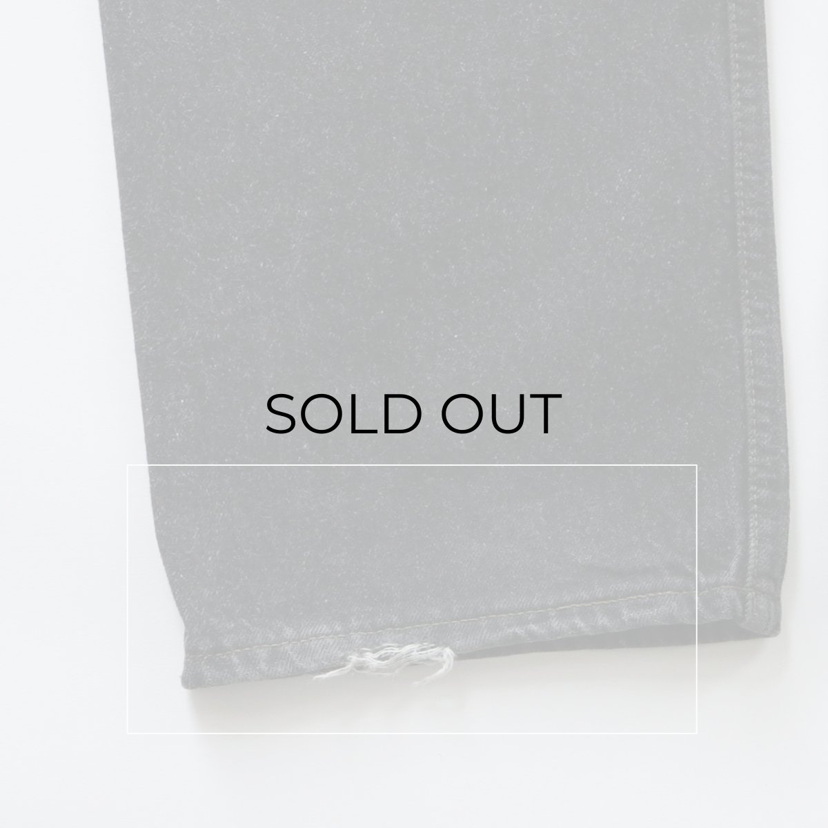 画像15: LEVI'S 501 BLACK DENIM PANTS "made in USA" 【W38 x L32 程度】 (15)