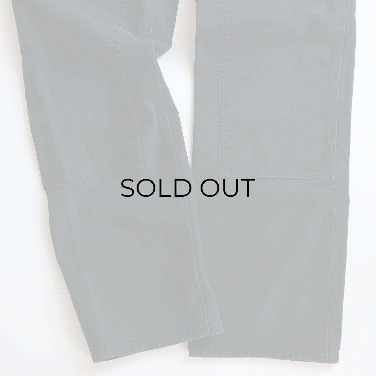 画像5: Carhartt BLACK COTTON DUCK W-KNEE PAINTER PANTS 【SIZE : W33 x L30.5 程度】 (5)
