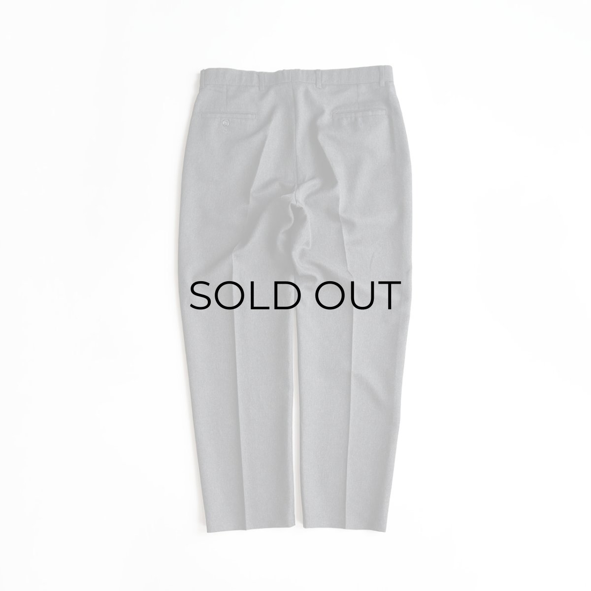 画像3: LEVI'S "ACTION SLACKS" POLYESTER SLACKS 【SIZE : W37 x L32 程度】 (3)