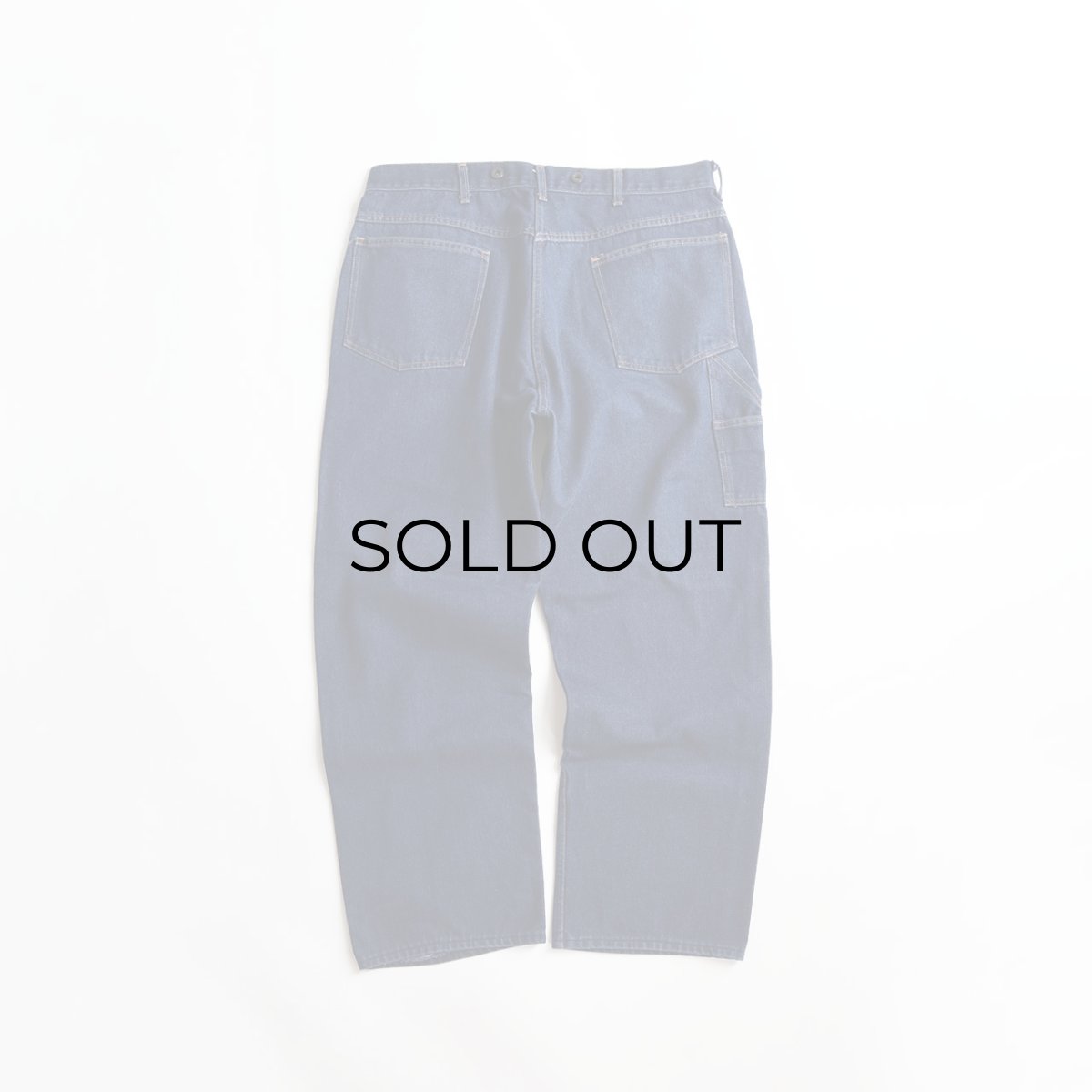 画像3: 〜90's BIG MAC COTTON DENIM LOGGER PANTS 【SIZE : W38 x L31.5 程度】 (3)