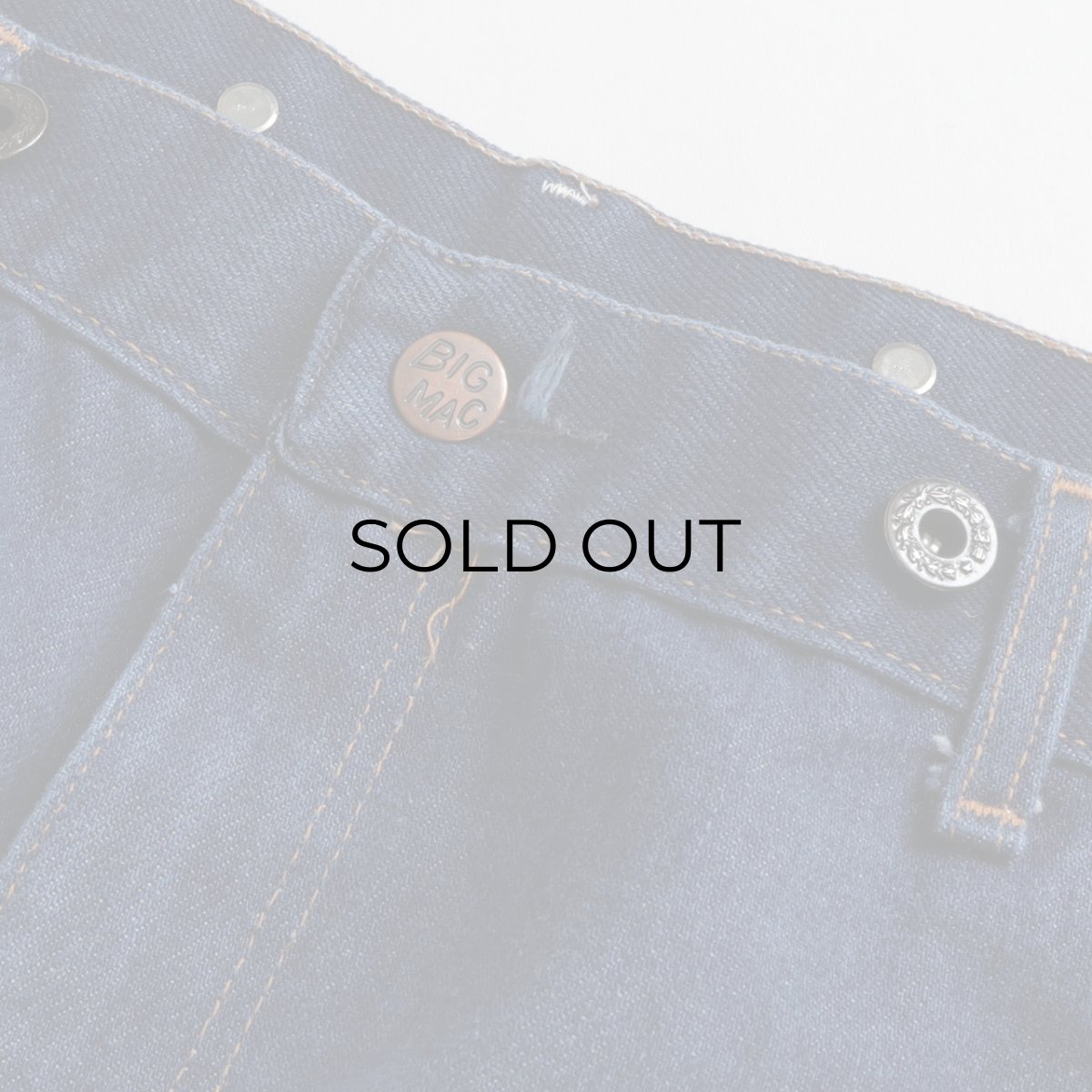 画像7: 〜90's BIG MAC COTTON DENIM LOGGER PANTS 【SIZE : W38 x L31.5 程度】 (7)