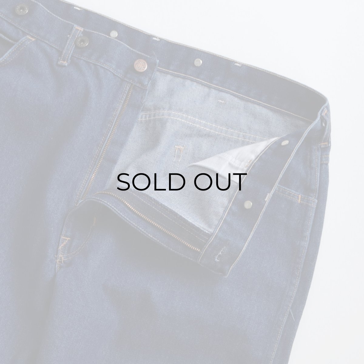 画像4: 〜90's BIG MAC COTTON DENIM LOGGER PANTS 【SIZE : W38 x L31.5 程度】 (4)