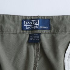 画像8: 〜00's Polo by Ralph Lauren COTTON POPLIN TUCK PANTS【W36 x L30 程度】 (8)