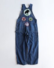画像2: 〜70's BIG MAC COTTON DENIM OVERALL with PATCH (2)