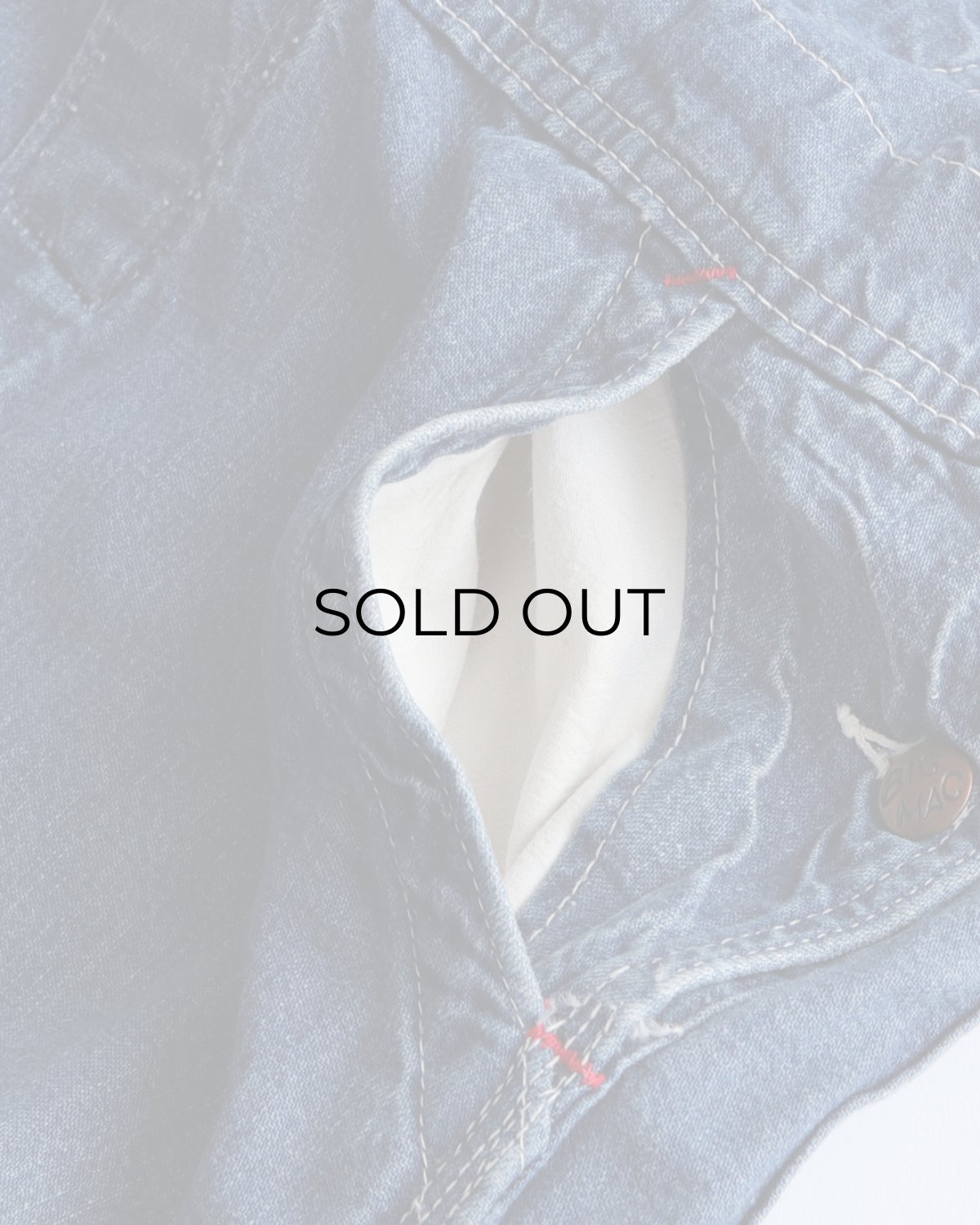 画像7: 〜70's BIG MAC COTTON DENIM OVERALL with PATCH (7)