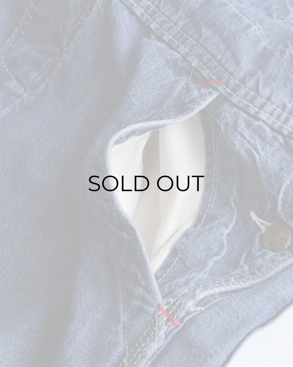 画像7: 〜70's BIG MAC COTTON DENIM OVERALL with PATCH (7)