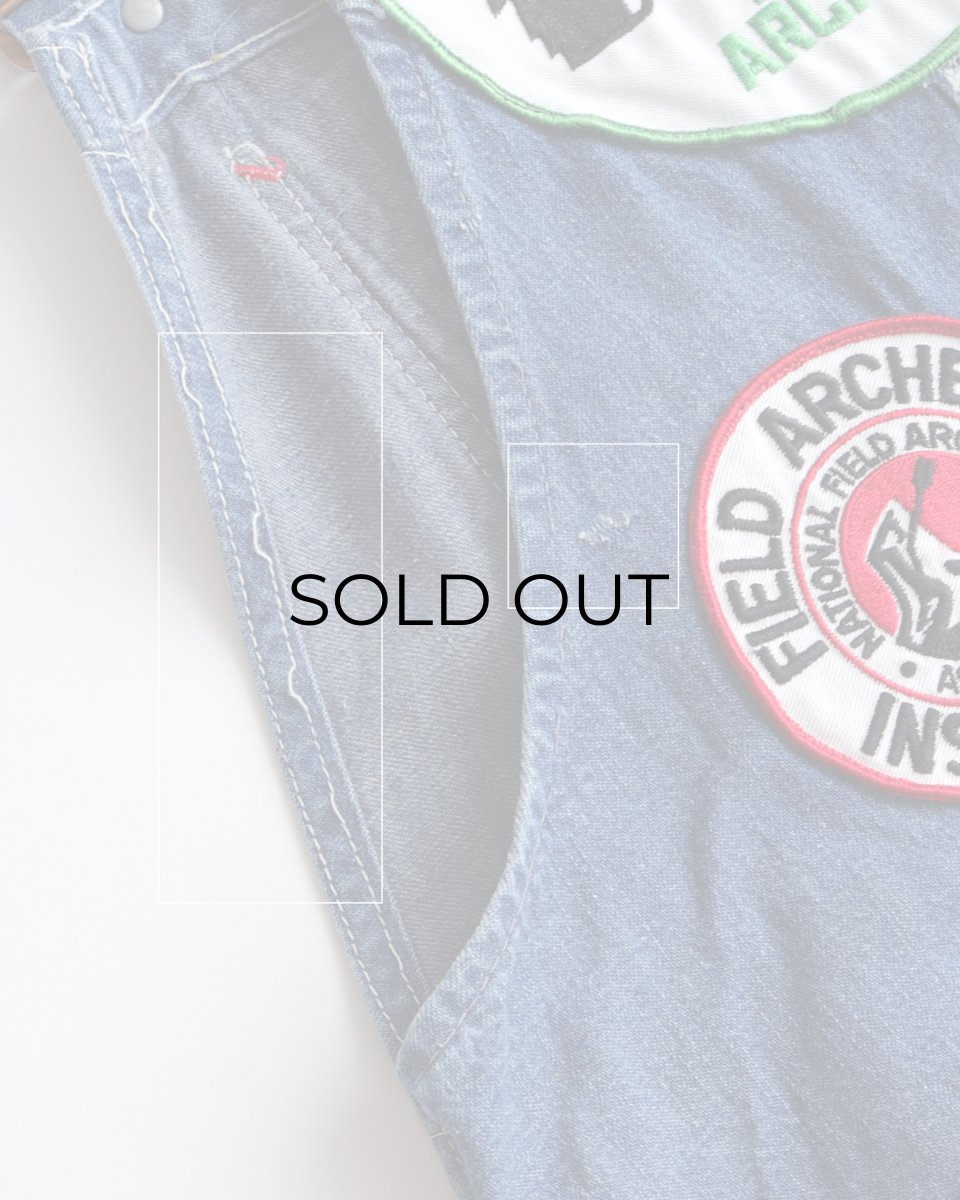 画像13: 〜70's BIG MAC COTTON DENIM OVERALL with PATCH (13)