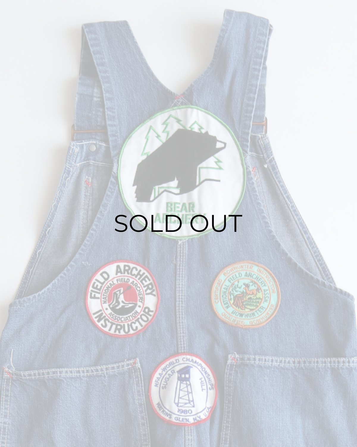 画像5: 〜70's BIG MAC COTTON DENIM OVERALL with PATCH (5)