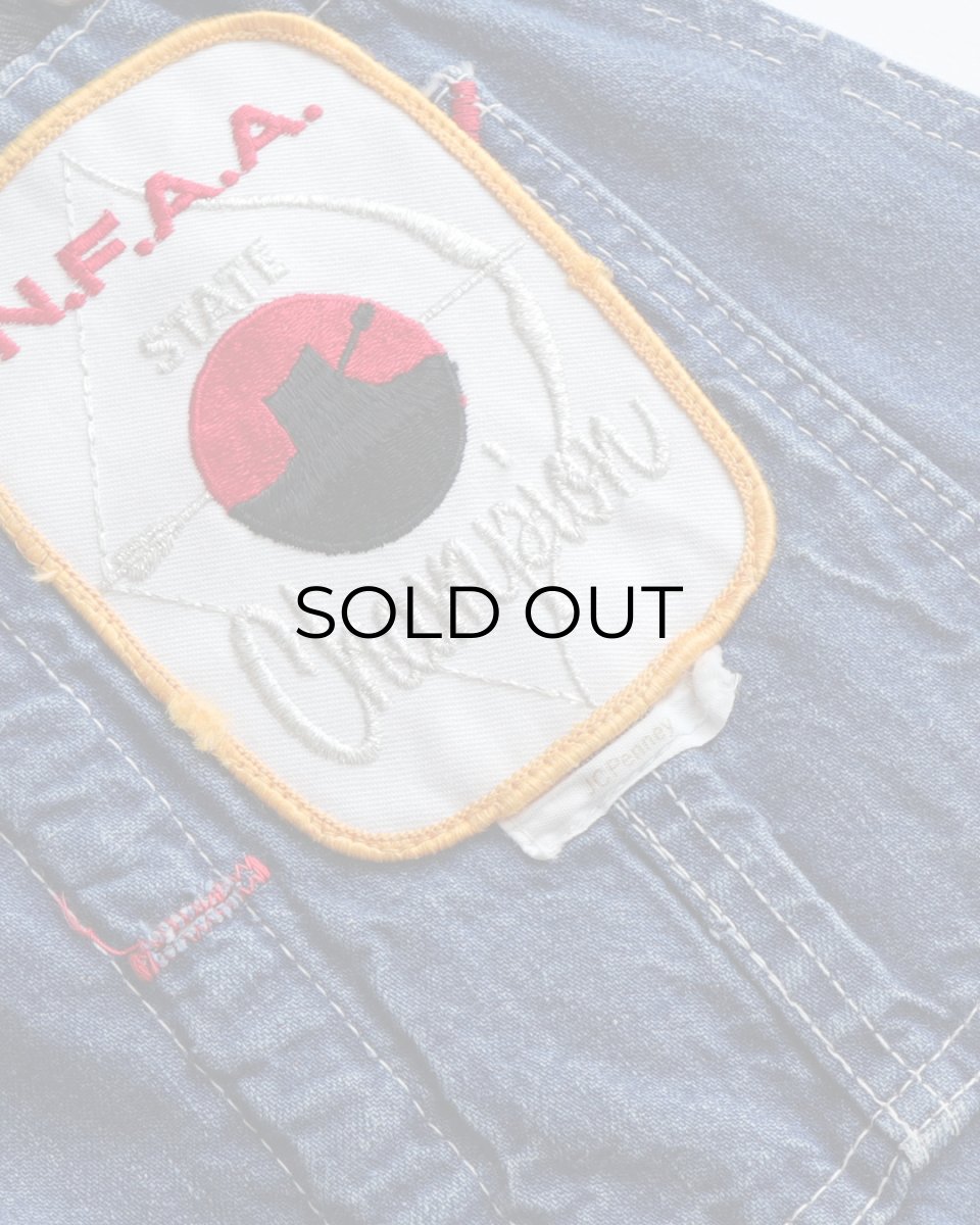 画像6: 〜70's BIG MAC COTTON DENIM OVERALL with PATCH (6)