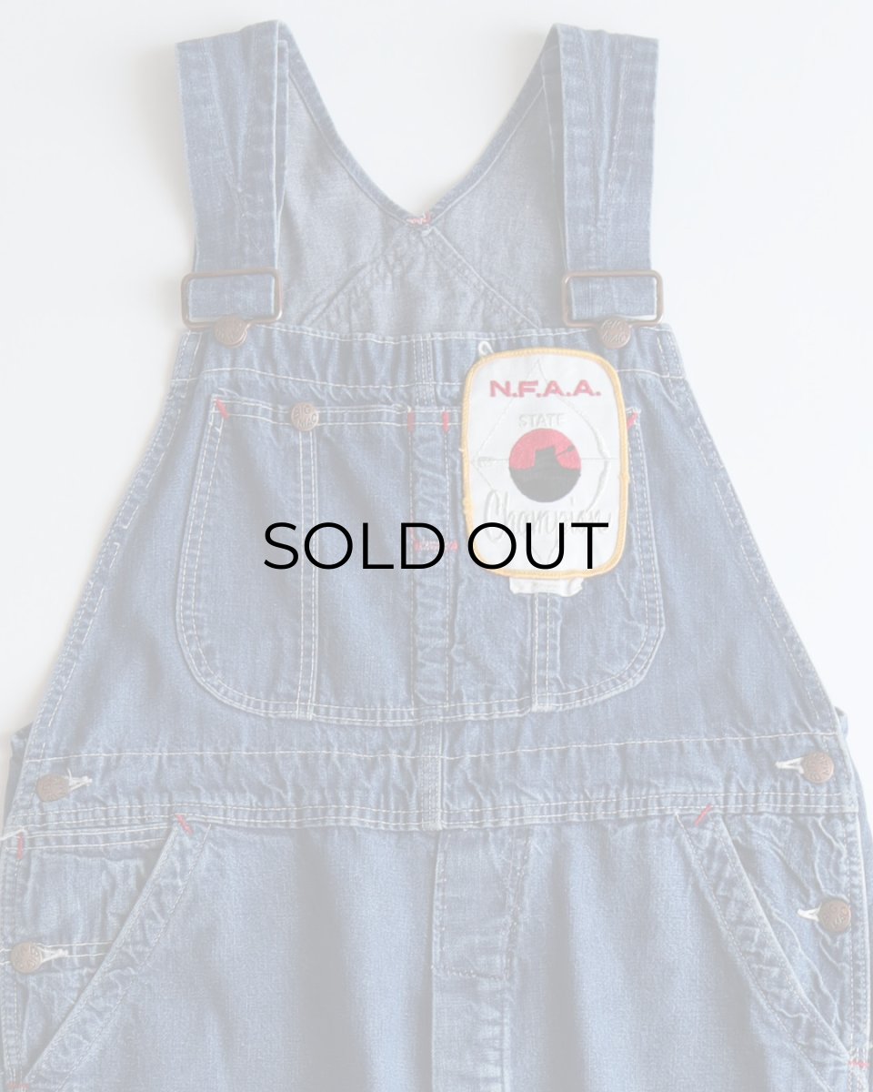画像3: 〜70's BIG MAC COTTON DENIM OVERALL with PATCH (3)