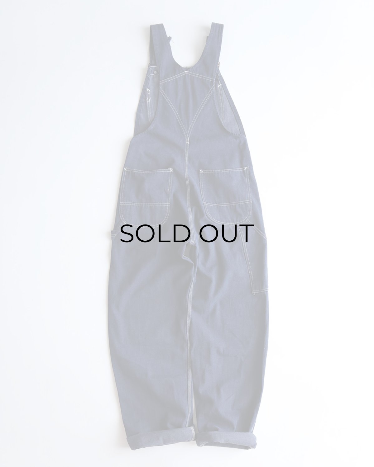 画像2: 〜80's SEARS Lt. Oz. DENIM OVERALL (2)