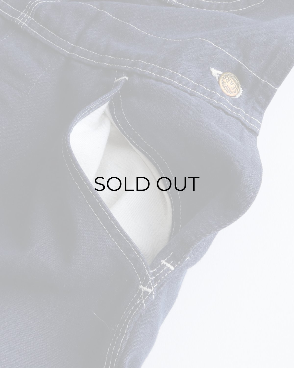 画像10: 〜80's SEARS Lt. Oz. DENIM OVERALL (10)