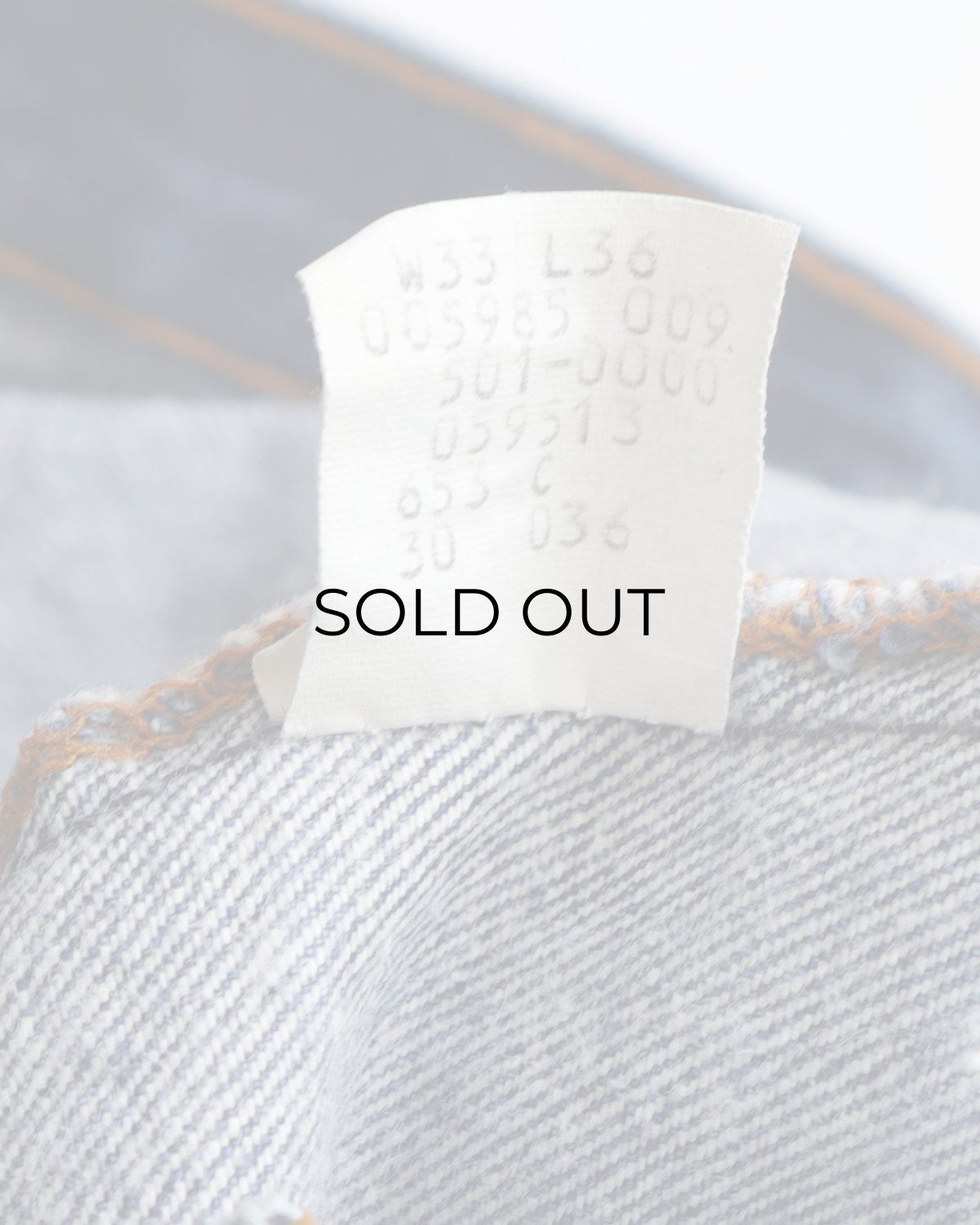 画像9: 80's LEVI'S 501 DENIM PANTS "made in USA" 【W32 x L33 程度】 (9)