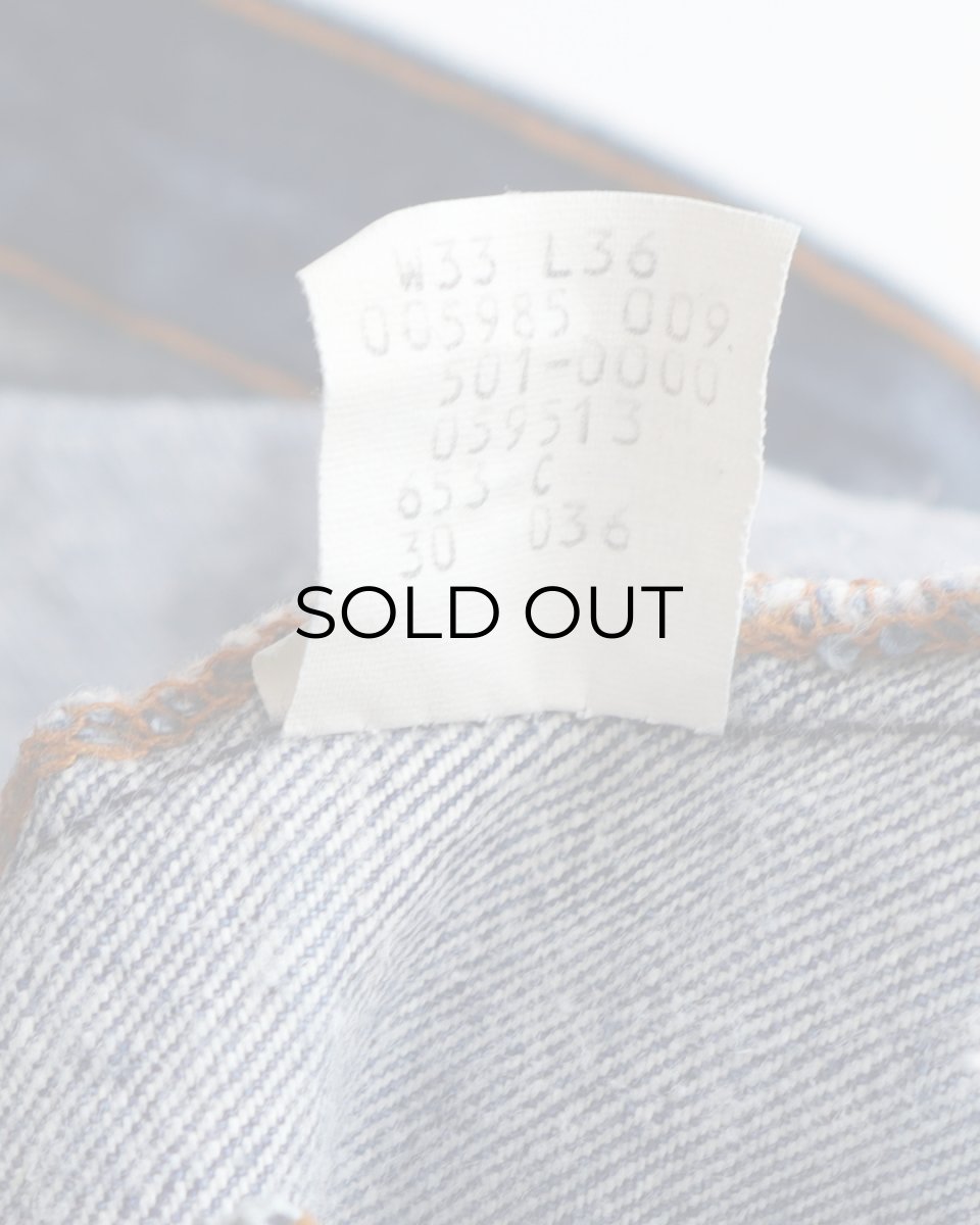 画像9: 80's LEVI'S 501 DENIM PANTS "made in USA" 【W32 x L33 程度】 (9)