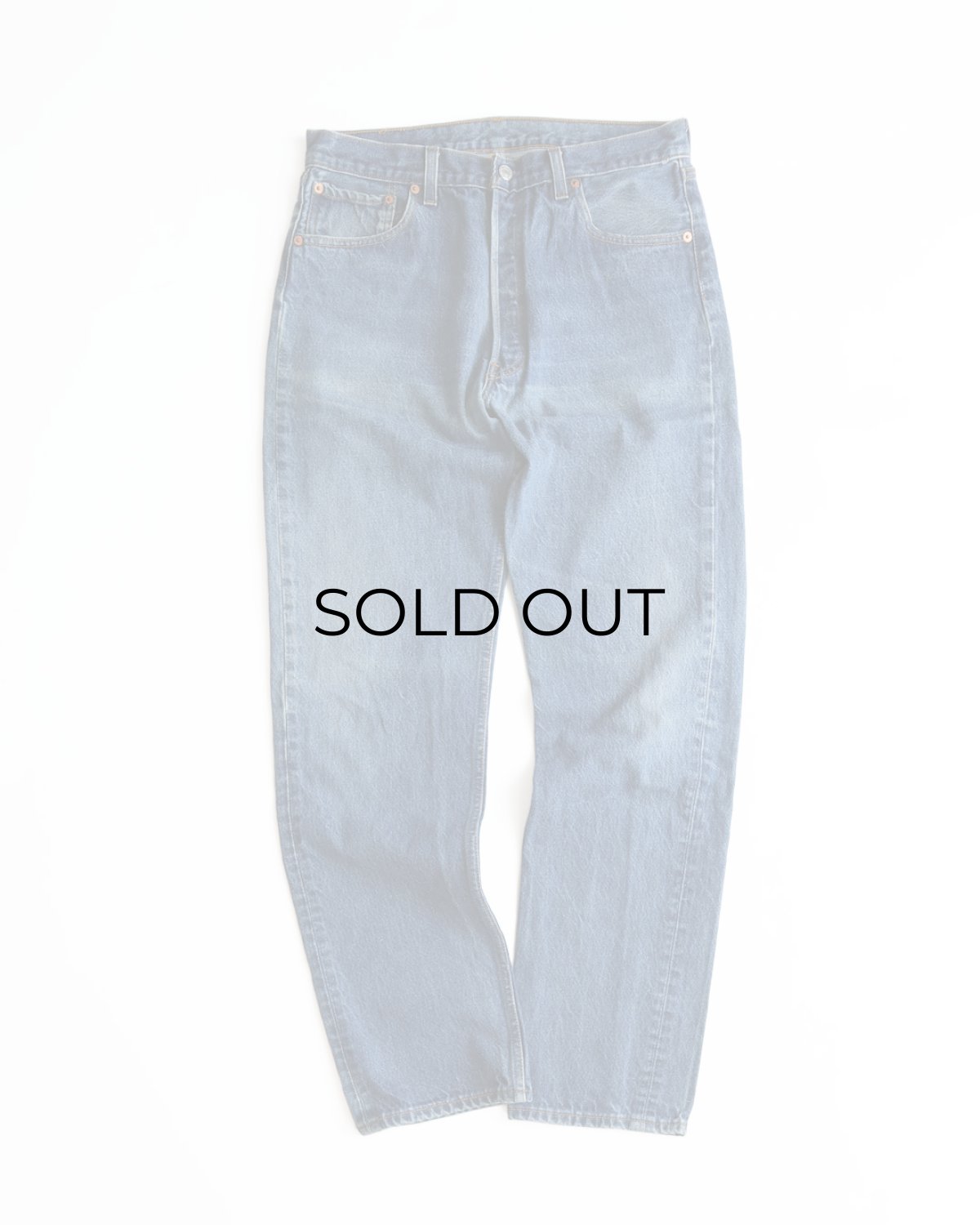 画像2: LEVI'S 501 DENIM PANTS "made in USA" 【W33 x L33 程度】 (2)