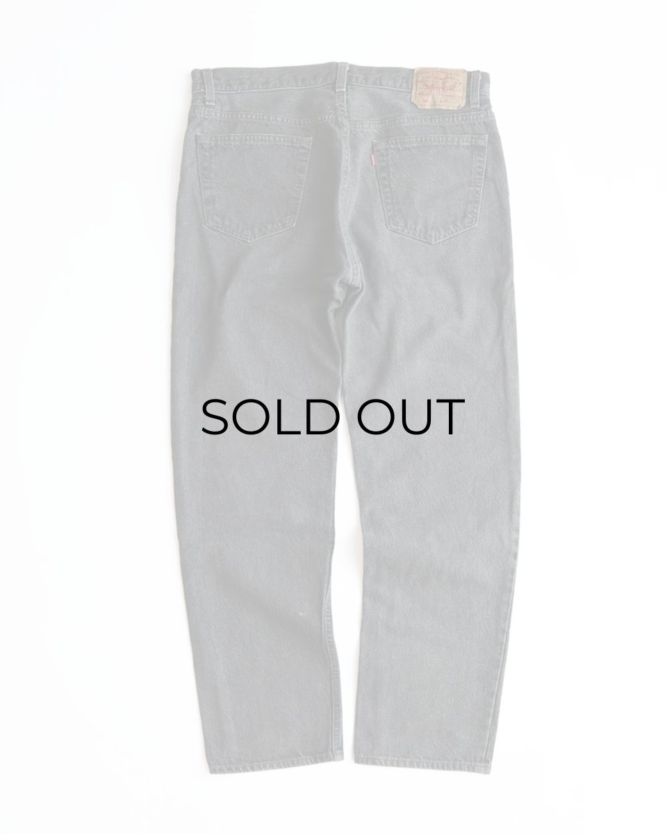 画像3: LEVI'S 501 BLACK DENIM PANTS "made in USA" 【W35 x L30 程度】 (3)