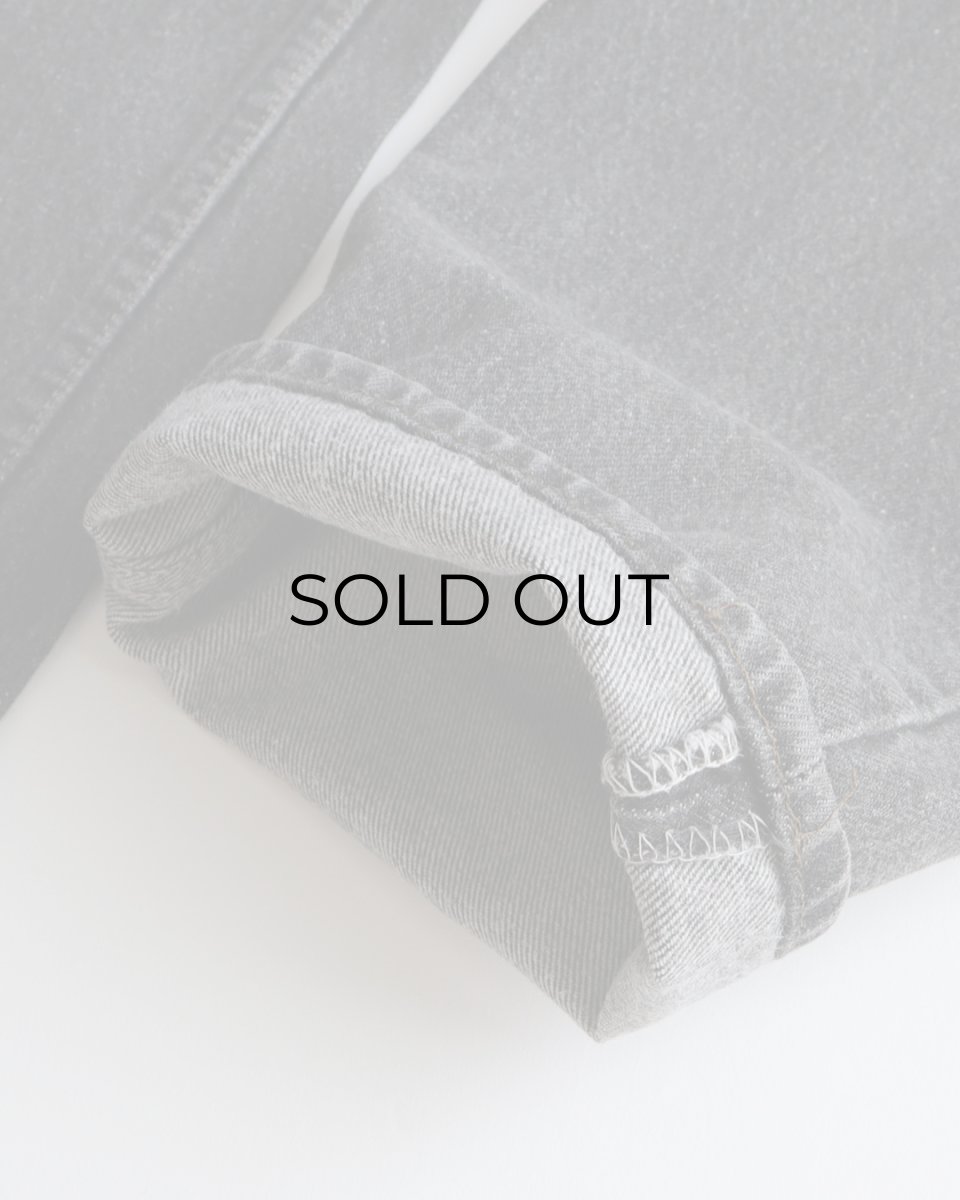 画像9: LEVI'S 501 BLACK DENIM PANTS "made in USA" 【W35 x L30 程度】 (9)