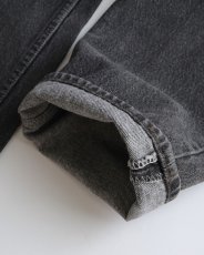 画像9: LEVI'S 501 BLACK DENIM PANTS "made in USA" 【W35 x L30 程度】 (9)