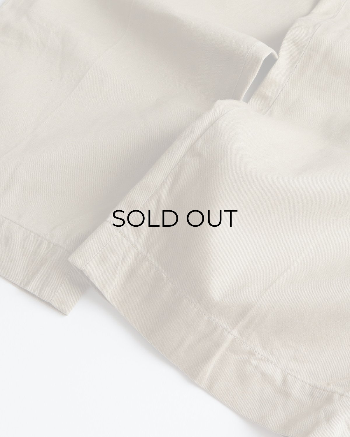 画像7: 50's US MILITARY COTTON TWILL KHAKI TROUSERS【W31 x L29 程度】 (7)