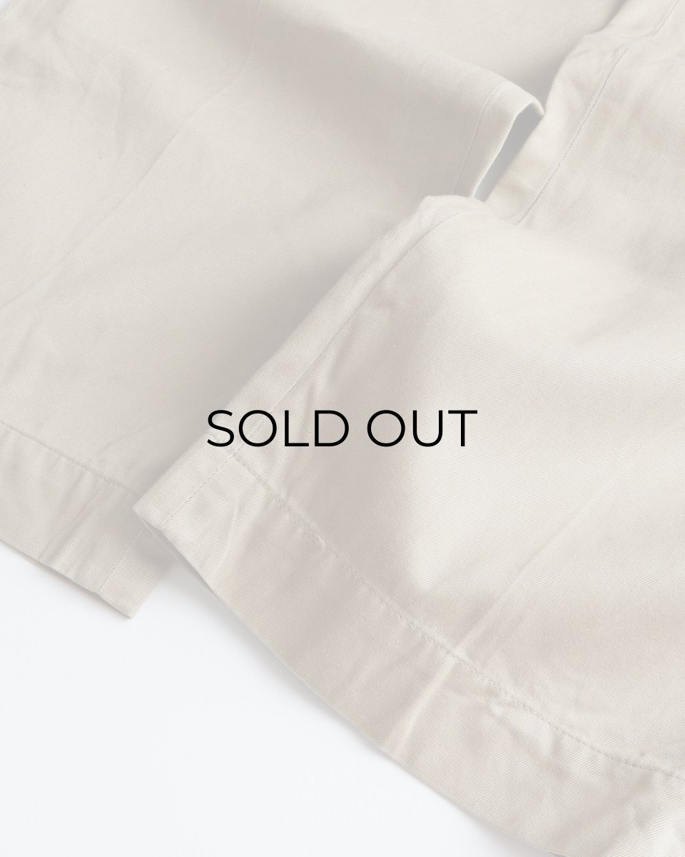 画像7: 50's US MILITARY COTTON TWILL KHAKI TROUSERS【W31 x L29 程度】 (7)