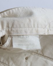 画像8: 50's US MILITARY COTTON TWILL KHAKI TROUSERS【W31 x L29 程度】 (8)