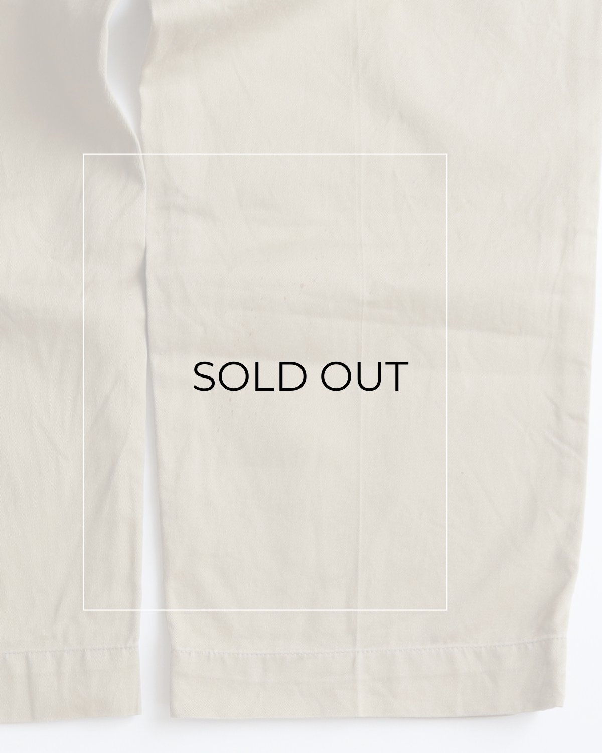 画像12: 50's US MILITARY COTTON TWILL KHAKI TROUSERS【W31 x L29 程度】 (12)