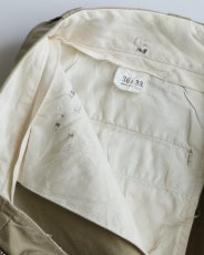 画像8: 60's US MILITARY COTTON TWILL KHAKI TROUSERS【W35 x L32 程度】 (8)