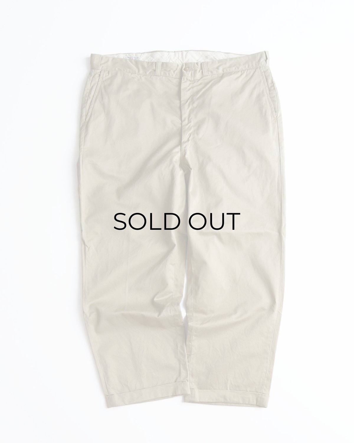 画像1: 〜60's Klondike COTTON TWILL WORK PANTS【W41 x L28 程度】 (1)