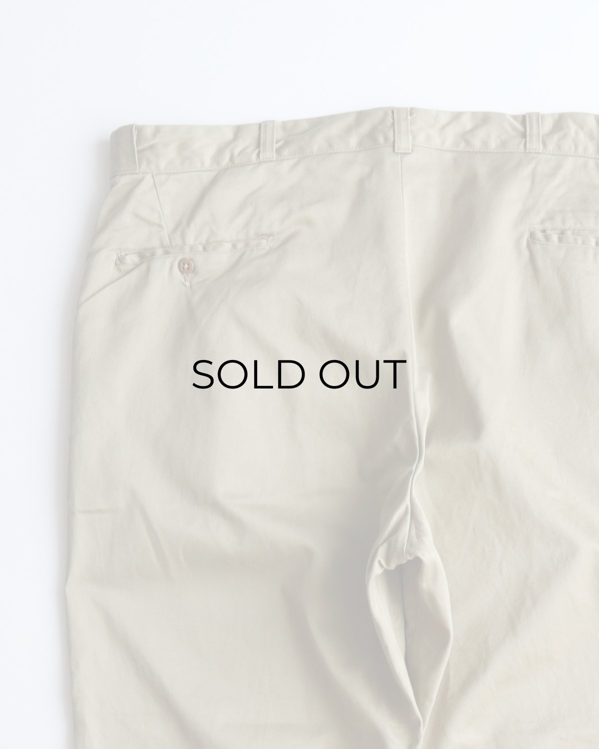 画像5: 〜60's Klondike COTTON TWILL WORK PANTS【W41 x L28 程度】 (5)