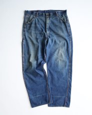 画像1: 50's-60's DEVIL DOG COTTON DENIM PAINTER PANTS　【W38 x L30 程度】 (1)