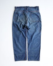 画像3: 50's-60's DEVIL DOG COTTON DENIM PAINTER PANTS　【W38 x L30 程度】 (3)