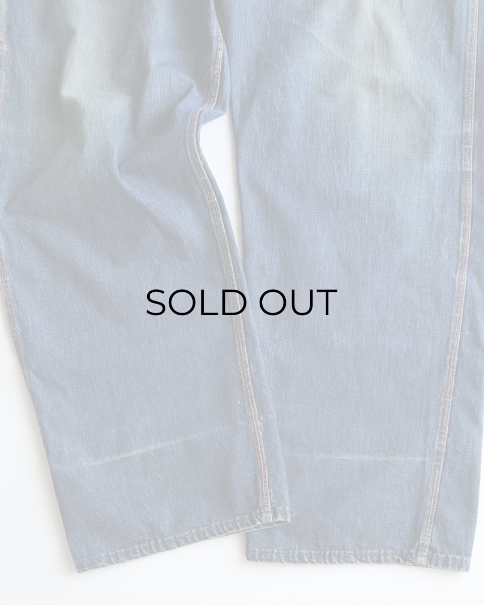 画像5: 50's-60's DEVIL DOG COTTON DENIM PAINTER PANTS　【W38 x L30 程度】 (5)
