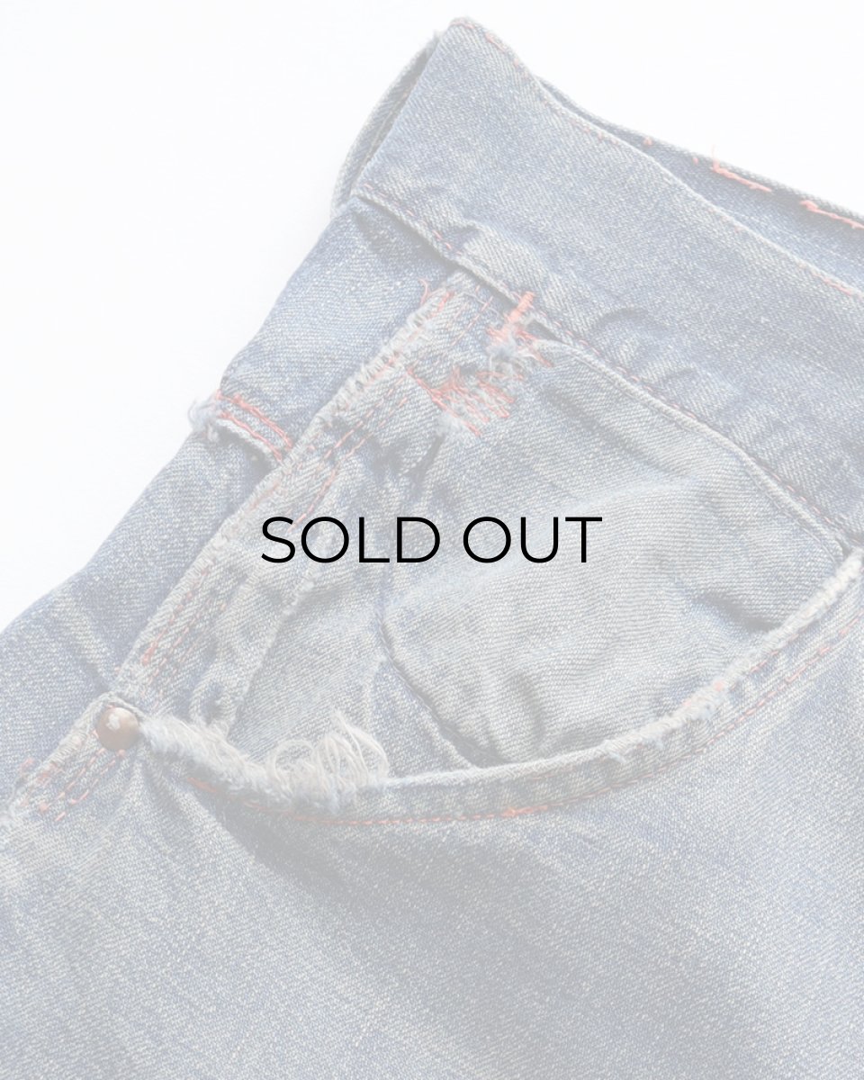 画像10: 50's-60's DEVIL DOG COTTON DENIM PAINTER PANTS　【W38 x L30 程度】 (10)