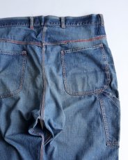 画像7: 50's-60's DEVIL DOG COTTON DENIM PAINTER PANTS　【W38 x L30 程度】 (7)