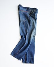 画像2: 50's-60's DEVIL DOG COTTON DENIM PAINTER PANTS　【W38 x L30 程度】 (2)