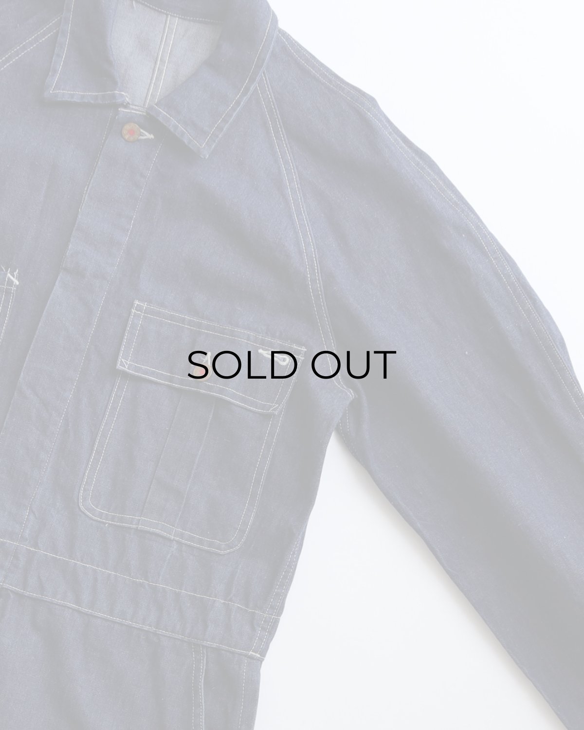 画像3: 50's The Great Western Garment COTTON DENIM WORK COVERALL "MINT CONDITION" (3)