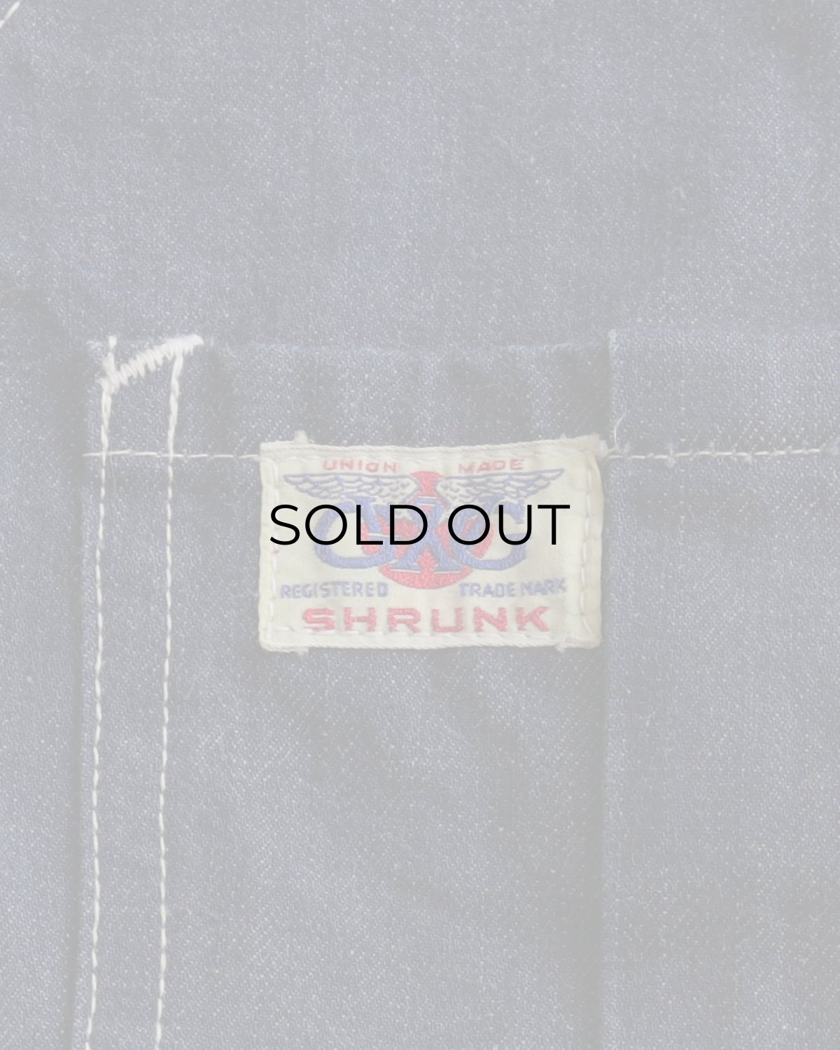 画像9: 50's The Great Western Garment COTTON DENIM WORK COVERALL "MINT CONDITION" (9)