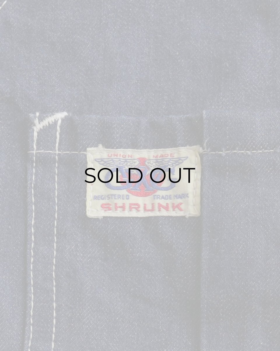 画像9: 50's The Great Western Garment COTTON DENIM WORK COVERALL "MINT CONDITION" (9)