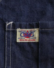 画像9: 50's The Great Western Garment COTTON DENIM WORK COVERALL "MINT CONDITION" (9)