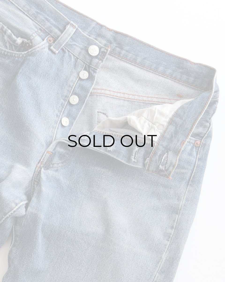 画像4: 80's LEVI'S 501 DENIM PANTS "INSEAM SINGLE" "BLACK BARTACK" "made in USA" 【W32 x L35.5 程度】 (4)