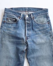 画像3: 80's LEVI'S 501 DENIM PANTS "INSEAM SINGLE" "BLACK BARTACK" "made in USA" 【W32 x L35.5 程度】 (3)