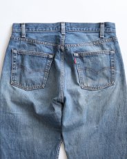 画像6: 80's LEVI'S 501 DENIM PANTS "INSEAM SINGLE" "BLACK BARTACK" "made in USA" 【W32 x L35.5 程度】 (6)
